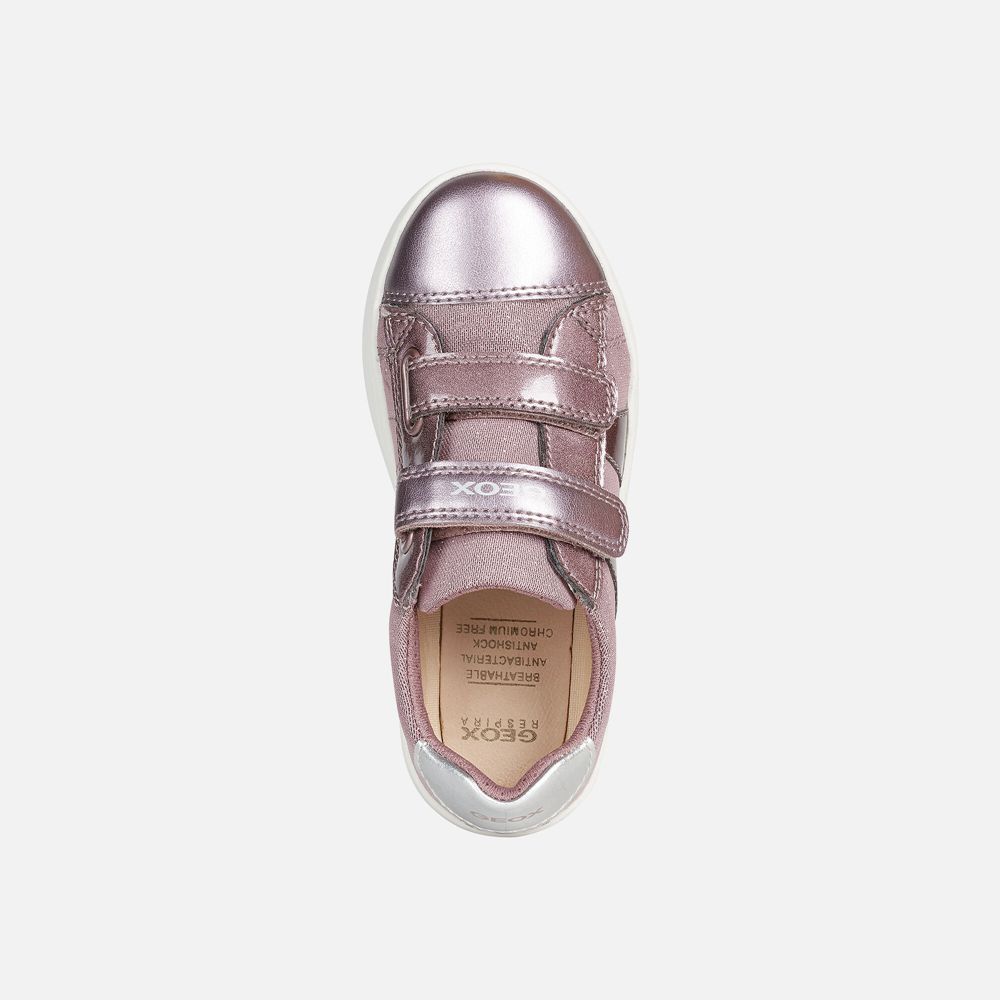 Tenis Geox Menina Rosa - Djrock - KSBYO2315